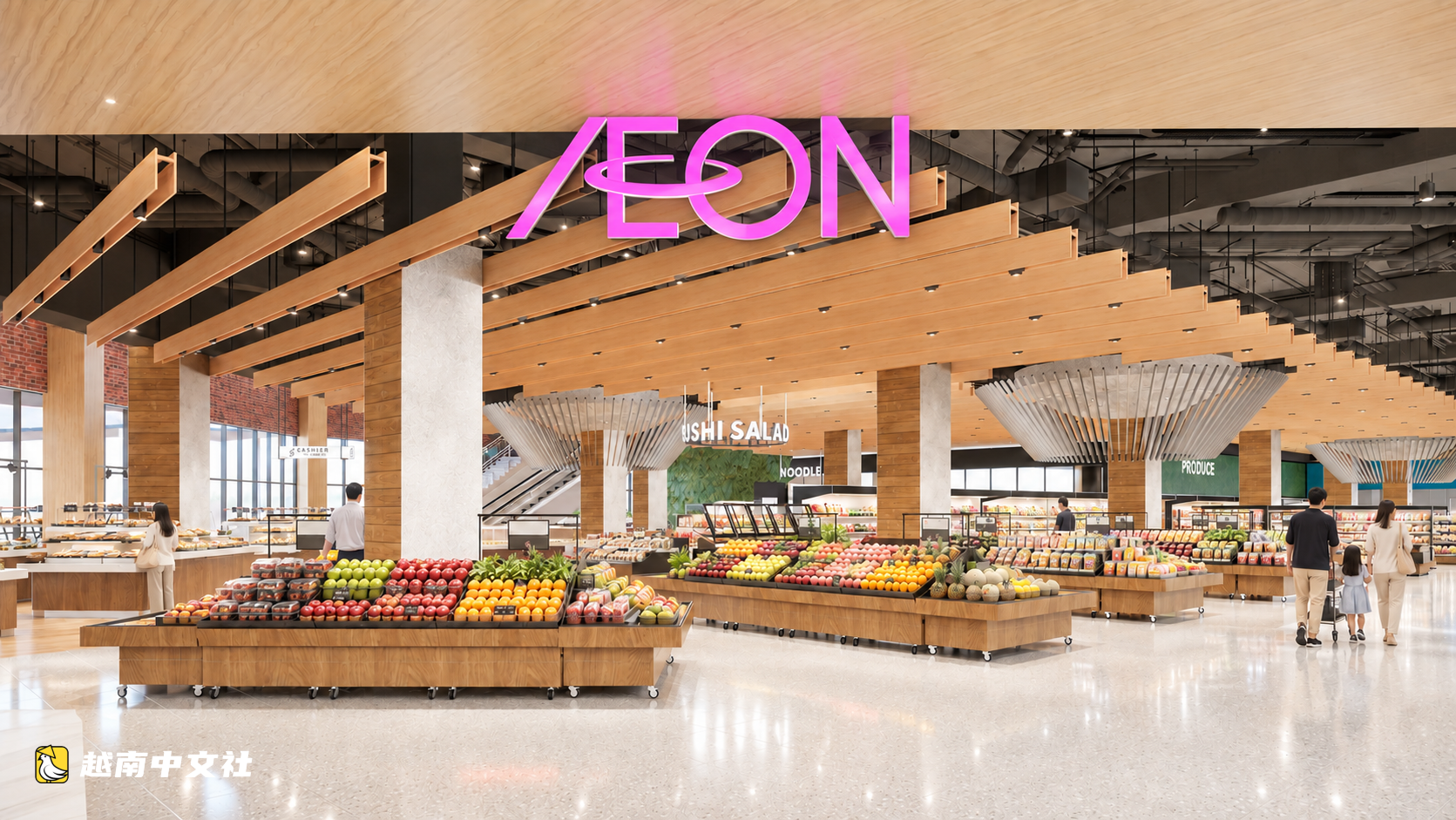 AEON加速擴張,在越南開設第10家購物中心