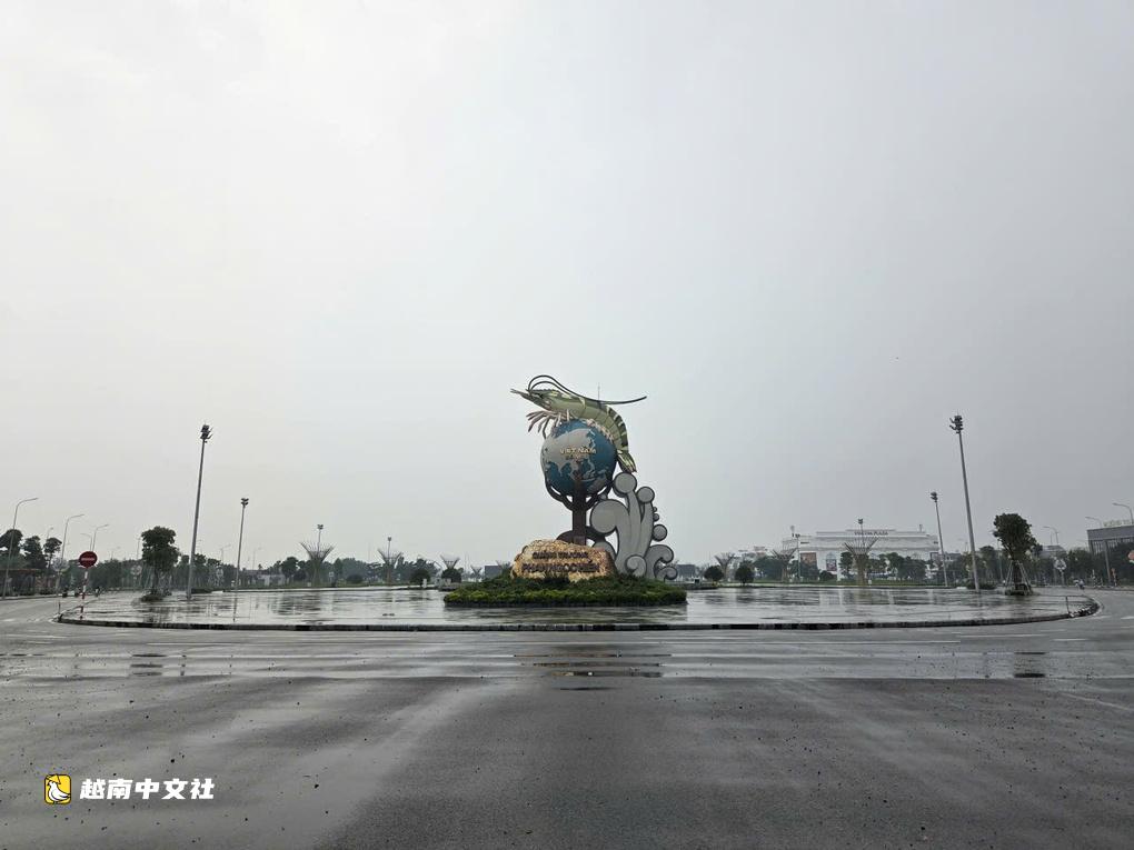 越南湄公河三角洲空氣異常渾濁