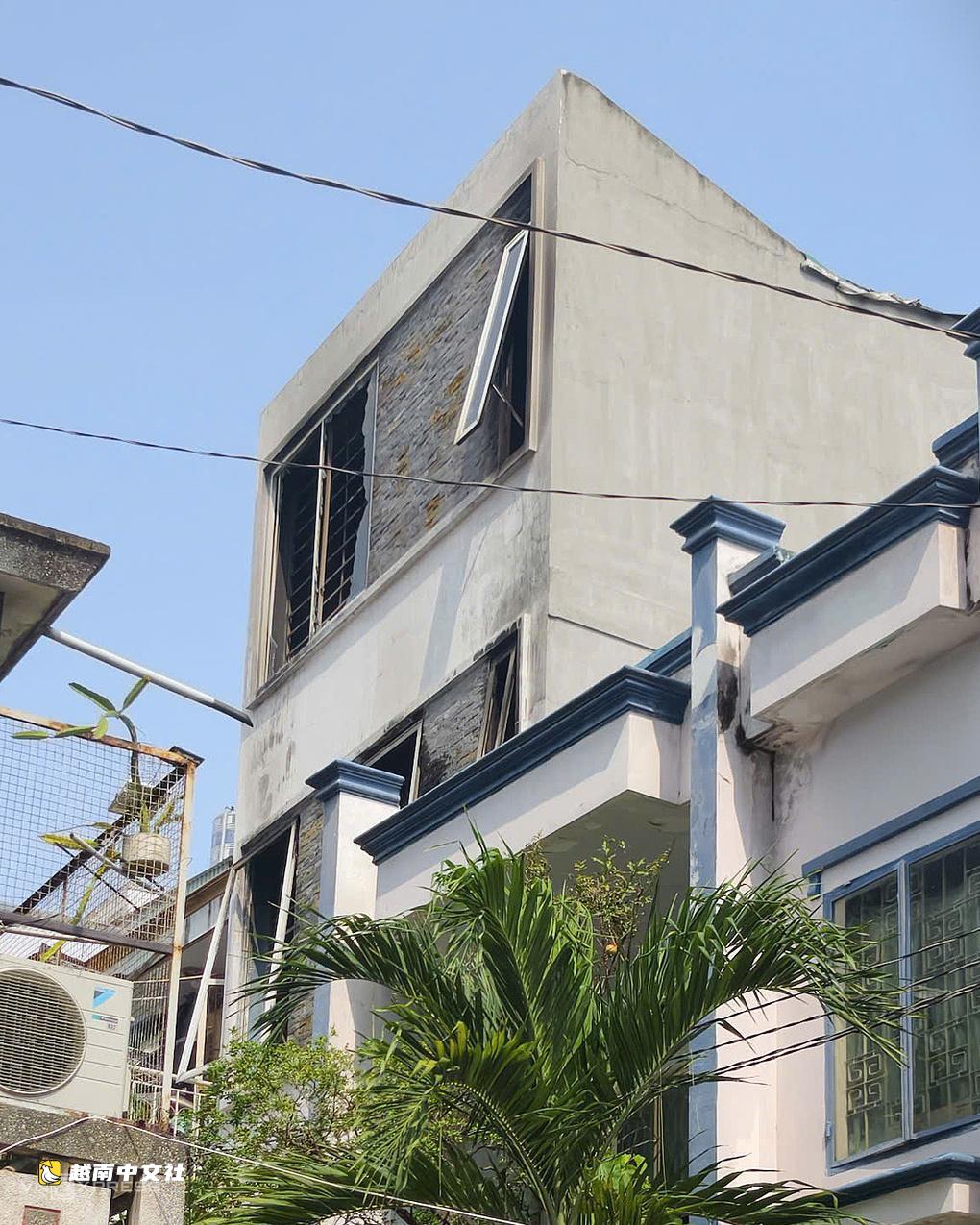 越南胡志明市一棟4層樓房起火,兩人死亡