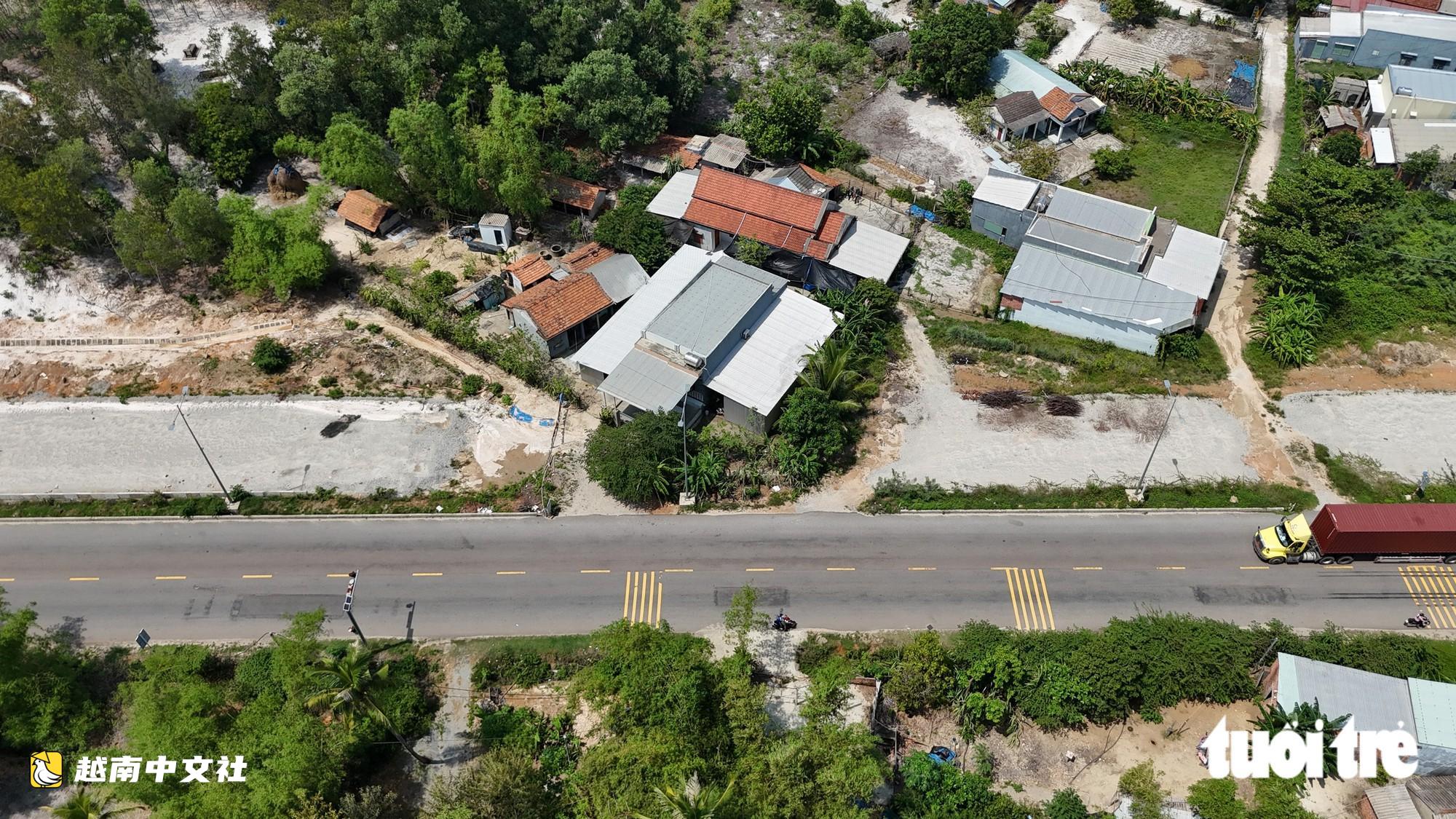 越南連接峴港—茱萊兩座機場的千億級沿海公路面貌
