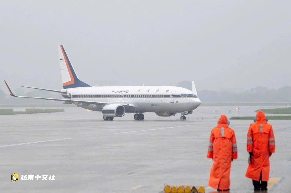 引導泰國皇家專機飛抵越南的空中交通管制員