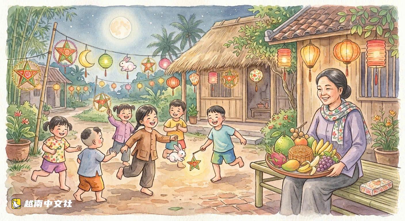 越南中秋記憶:還有誰記得那首歌《中秋提燈去玩……》