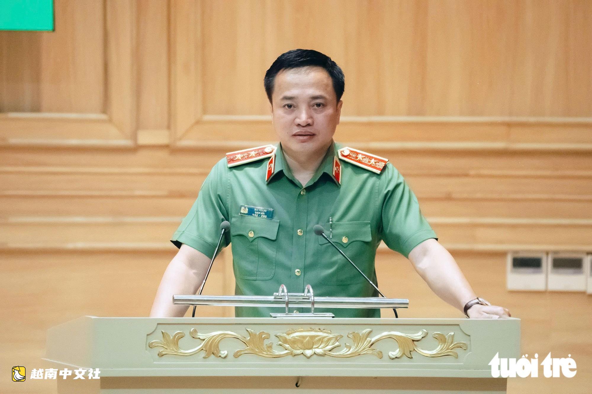 越南公安部為胡志明市公安局兩名副局長任命司法職務