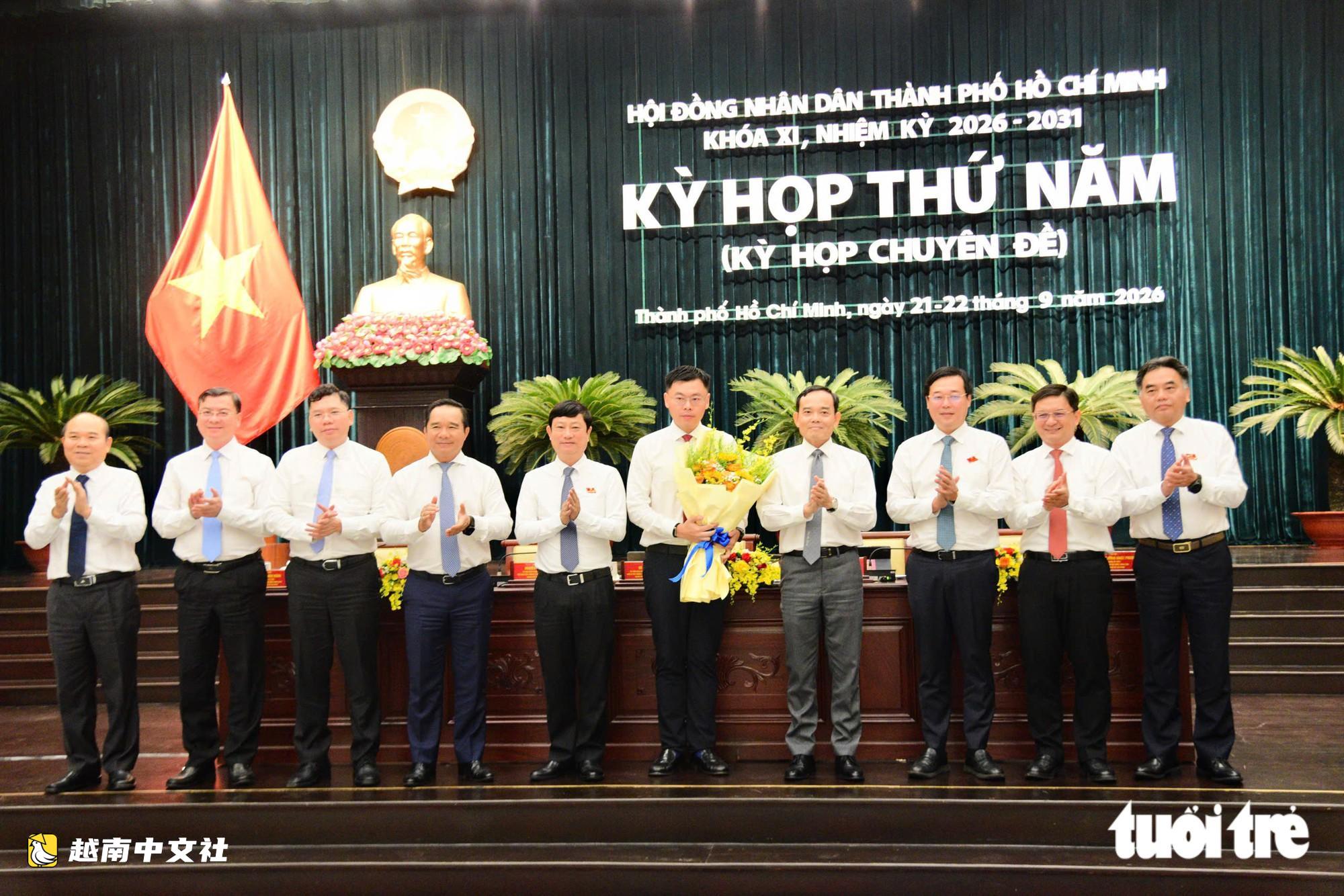 越南胡志明市人民委員會新任副主席張明輝武