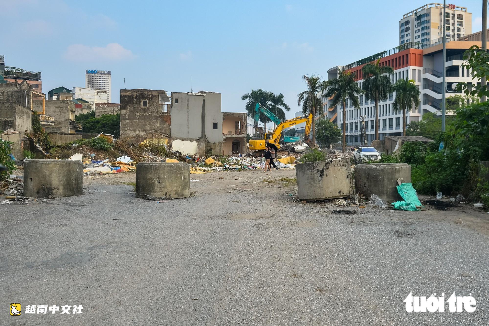河內市範雄-黎德壽連接線道路將於9月30日前完成徵地清場