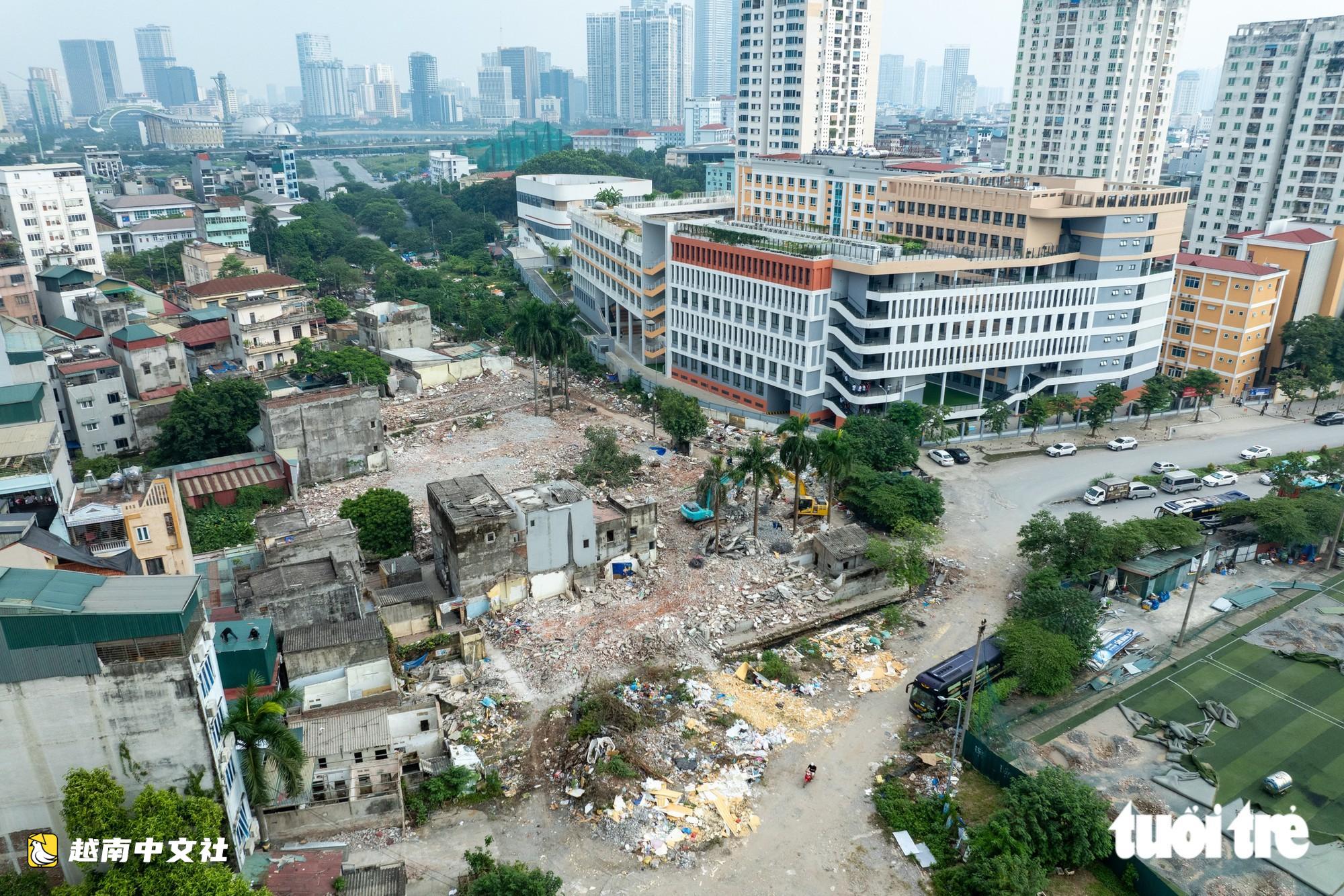 河內市範雄-黎德壽連接線道路將於9月30日前完成徵地清場