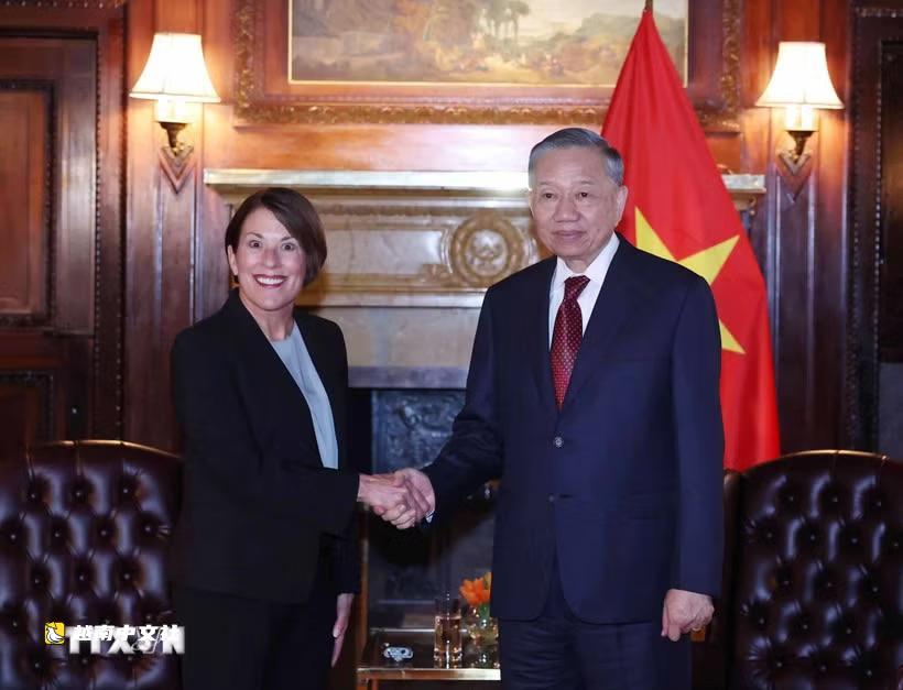 越共中央總書記、國家主席蘇林:貿易平衡應放在越南與美國經濟利益全局中看待