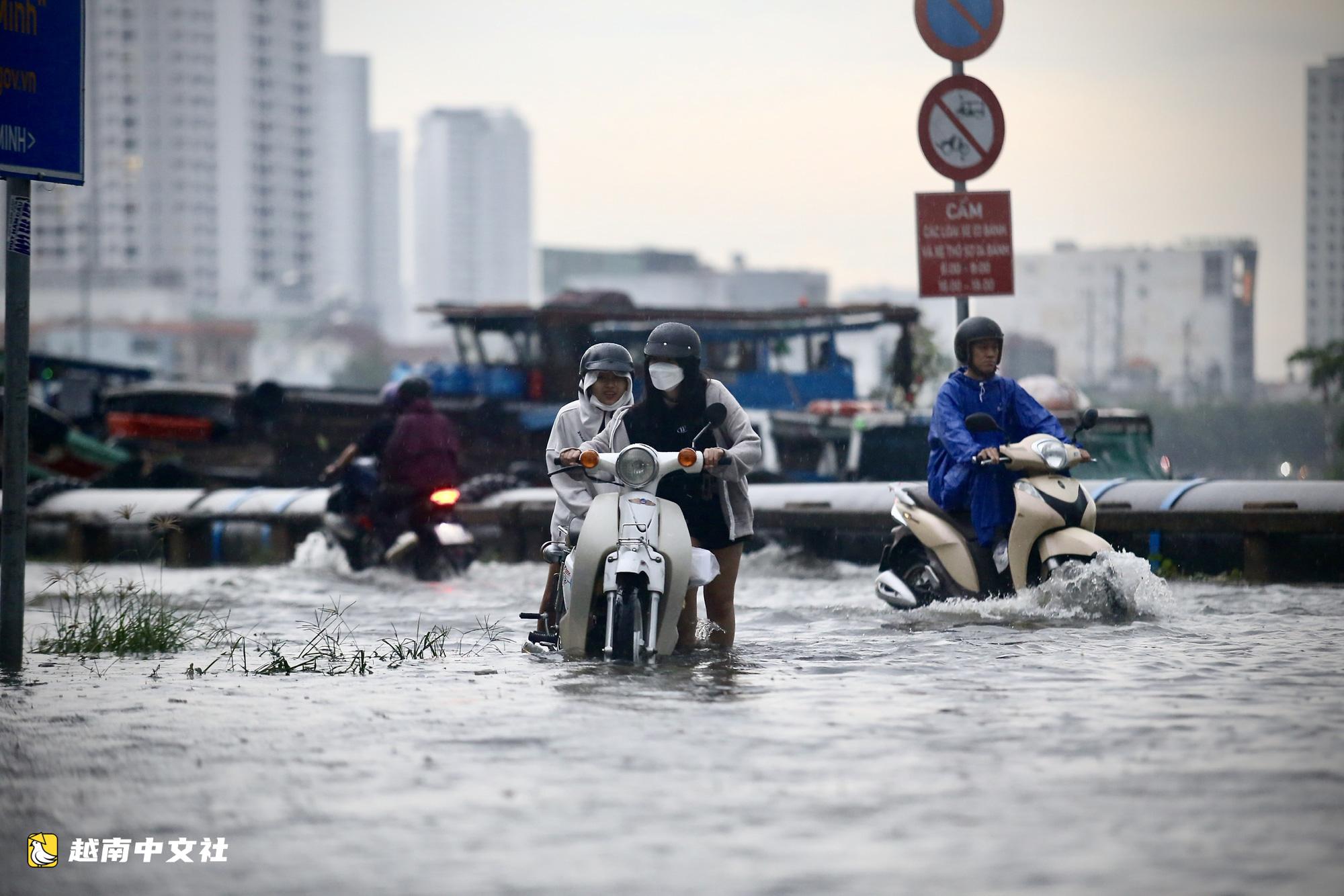 越南胡志明市、南部地區強降雨持續至9月24日,中秋節再遇天文大潮