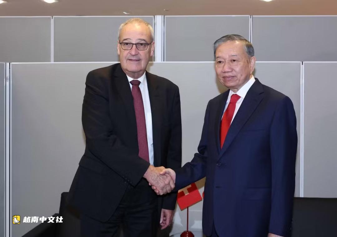 越共中央總書記、國家主席蘇林建議瑞士鼓勵各集團加大對越南投資