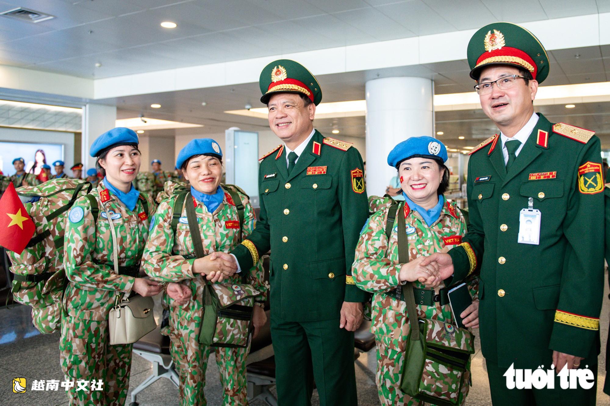 越南5號工兵隊啟程赴阿卜耶伊(UNISFA)執行任務