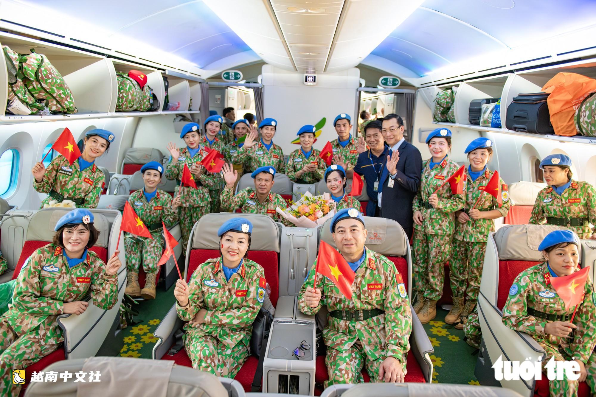 越南5號工兵隊啟程赴阿卜耶伊(UNISFA)執行任務