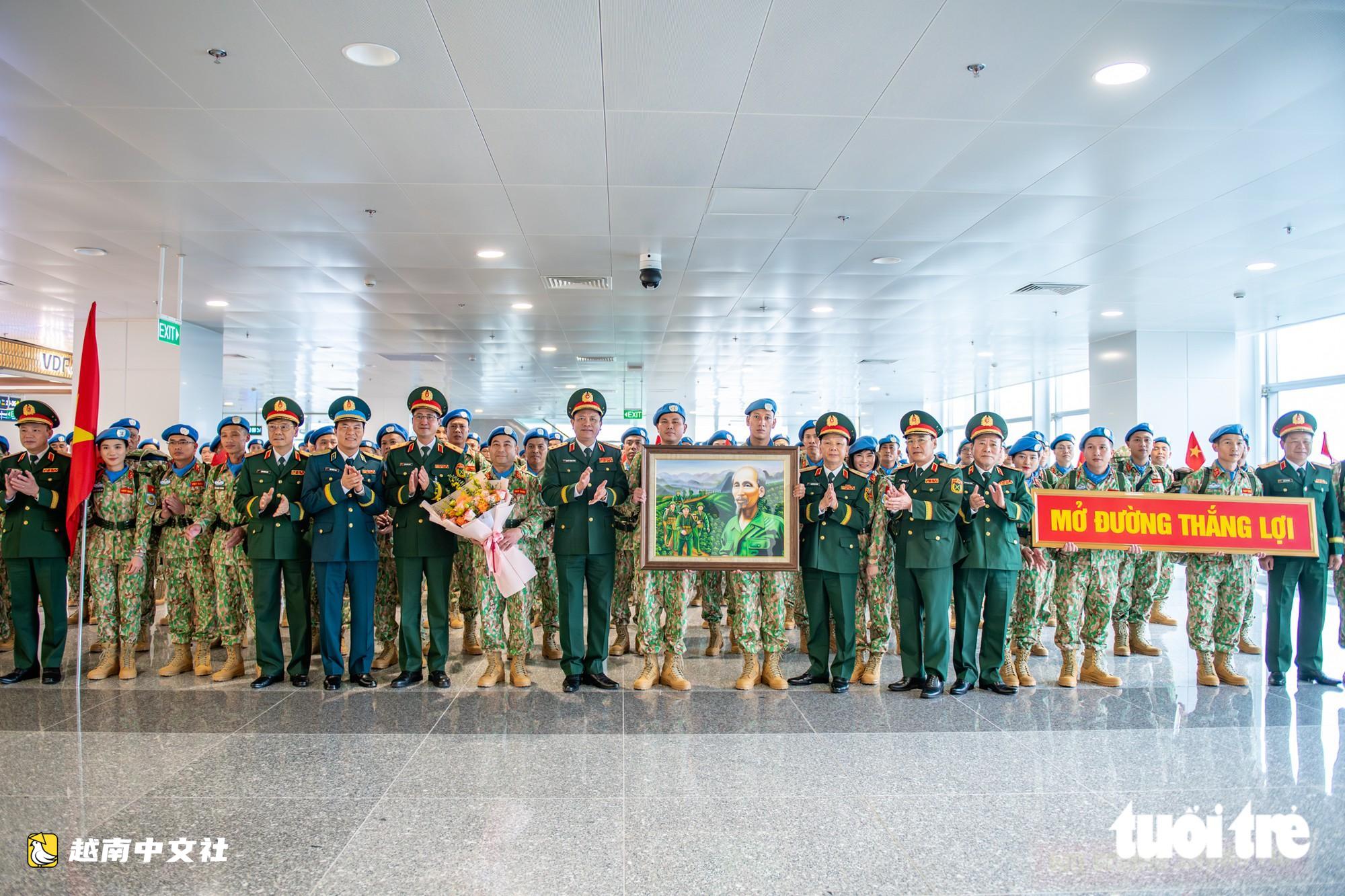 越南5號工兵隊啟程赴阿卜耶伊(UNISFA)執行任務