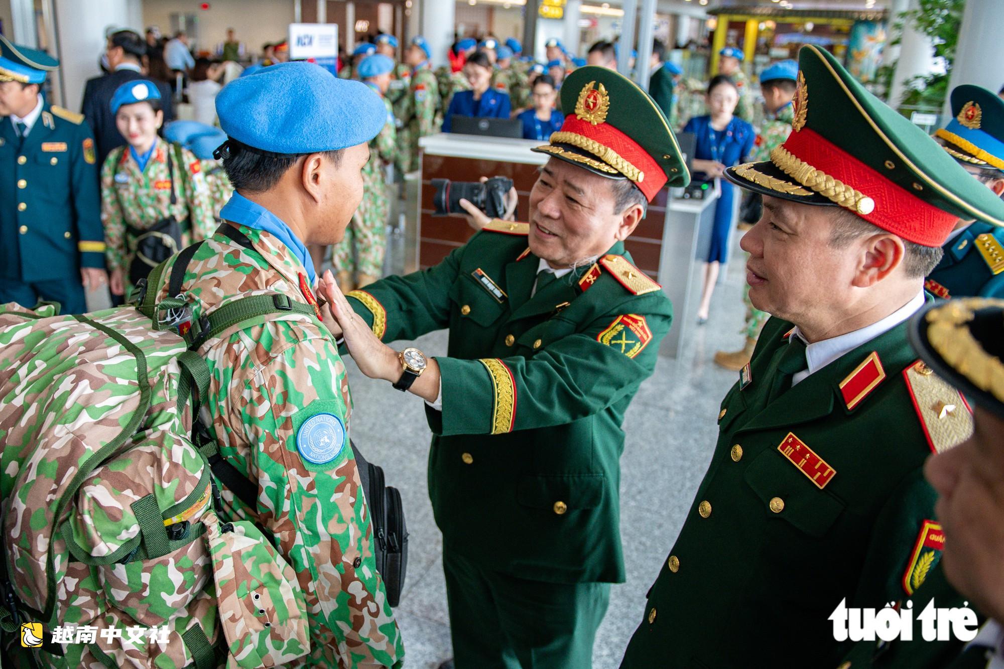 越南5號工兵隊啟程赴阿卜耶伊(UNISFA)執行任務