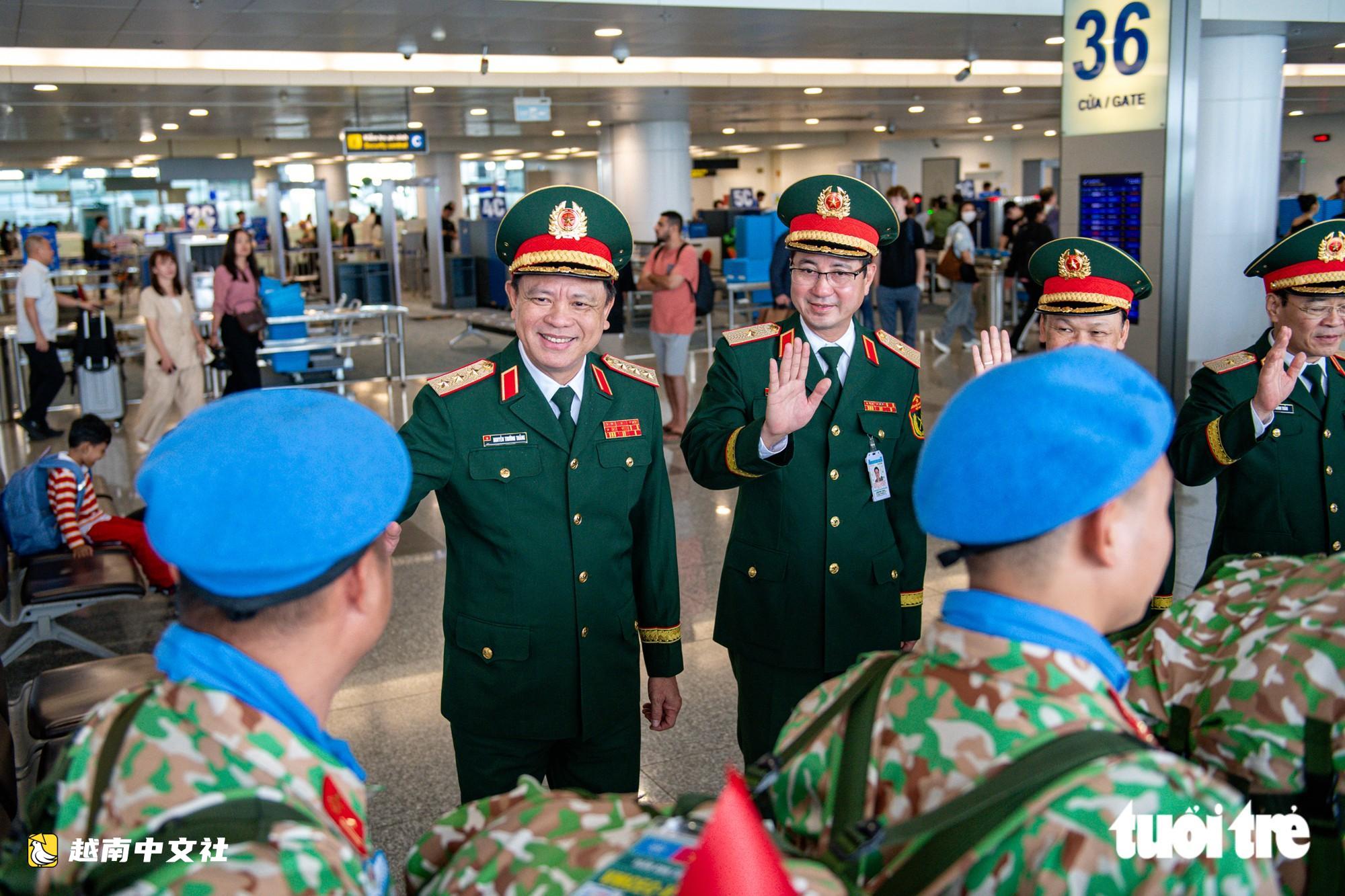 越南5號工兵隊啟程赴阿卜耶伊(UNISFA)執行任務