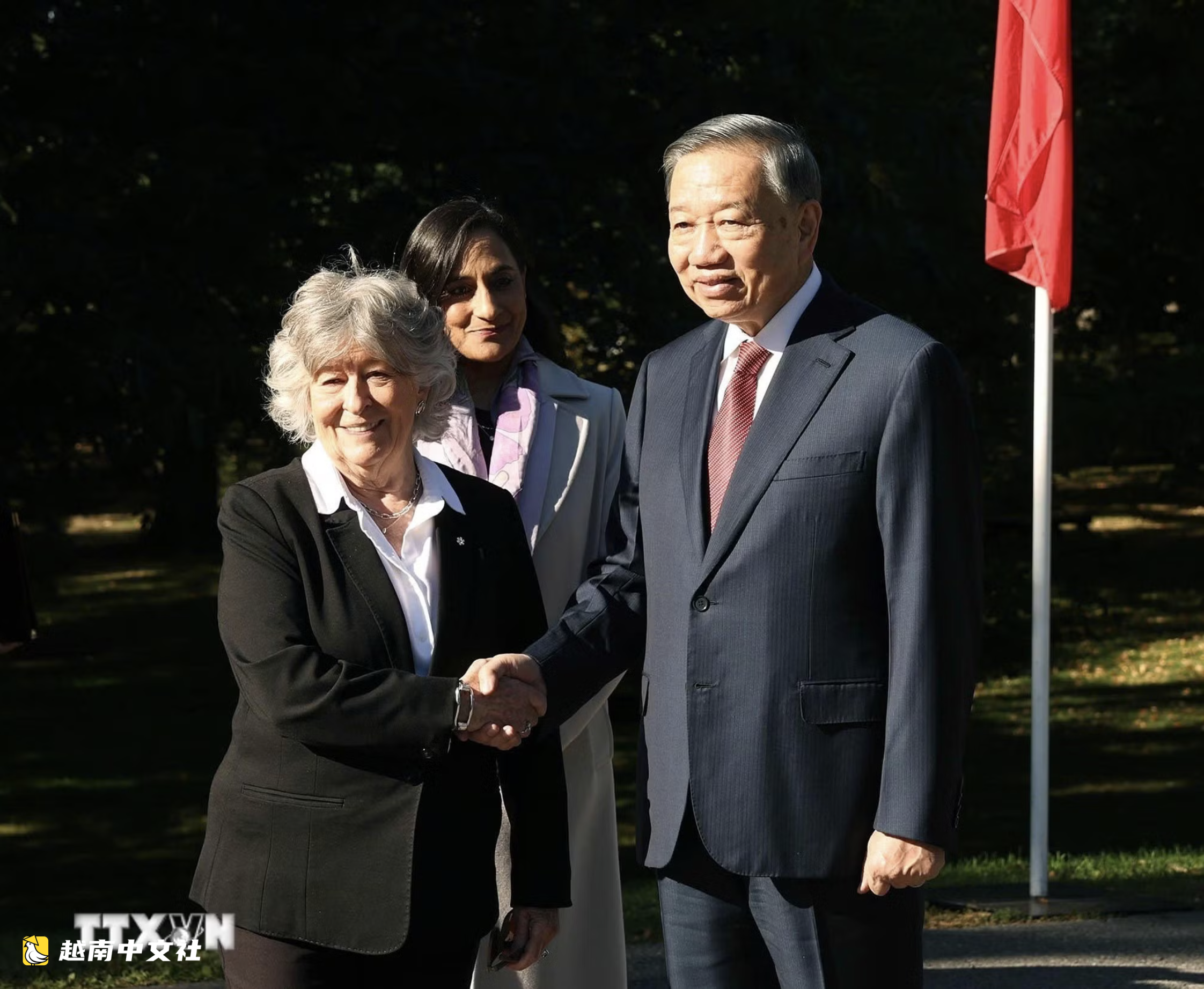 加拿大隆重舉行儀式歡迎越南共產黨中央總書記、國家主席蘇林進行國事訪問