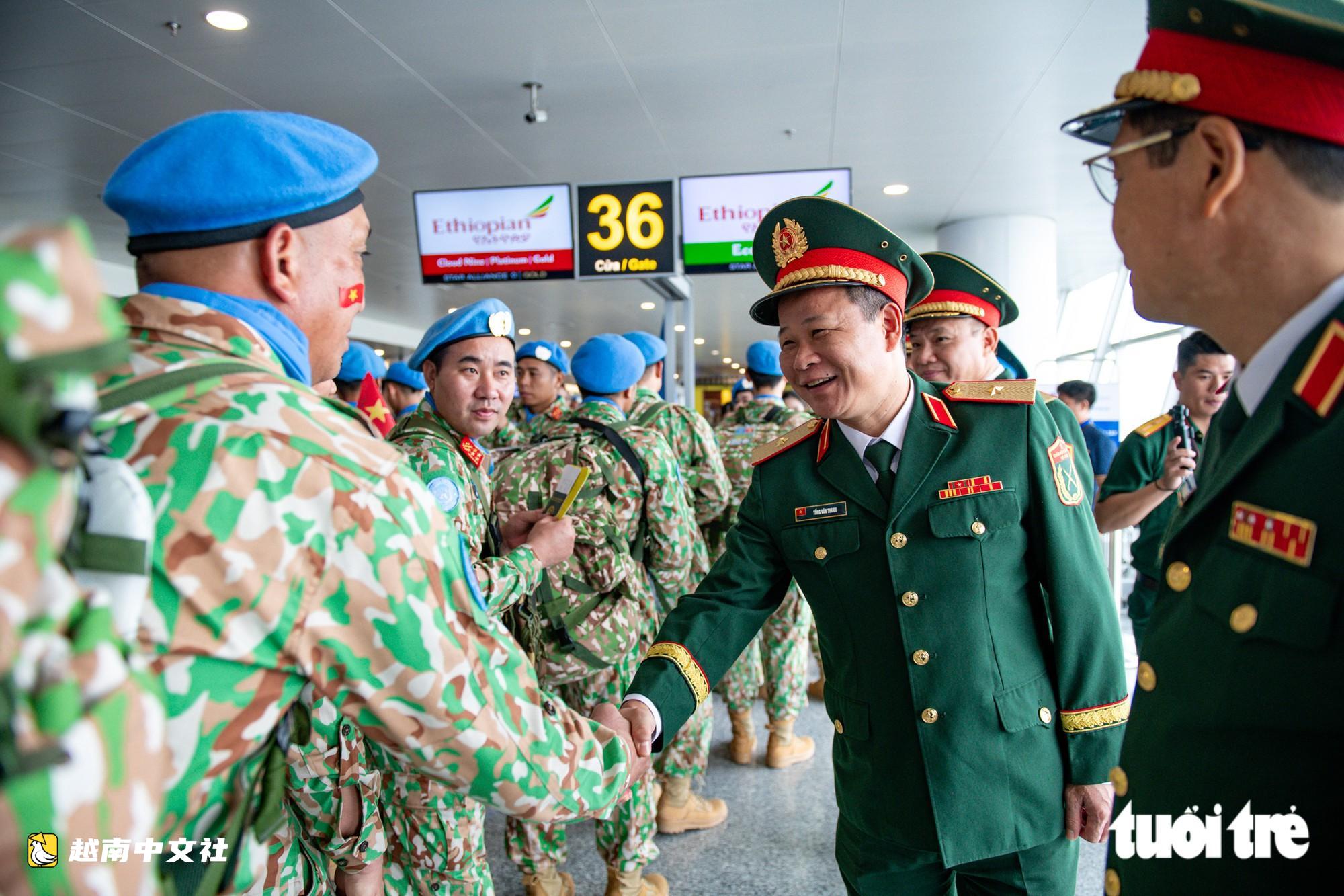 越南5號工兵隊啟程赴阿卜耶伊(UNISFA)執行任務