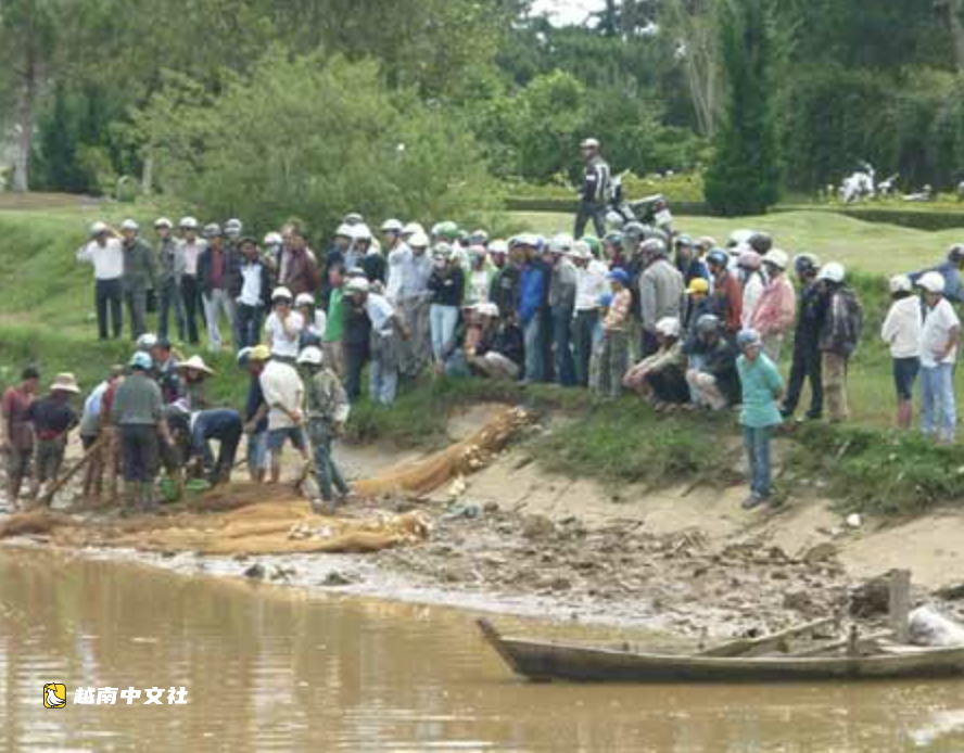 越南大叻春香湖景區修繕但不排幹湖水