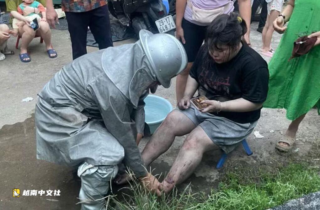 河內一民宅起火,兩人獲救