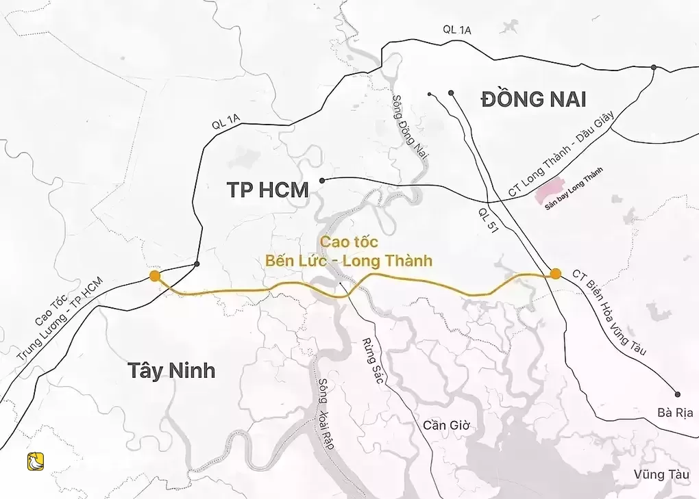 越南邊瀝—隆城高速公路全線通車後,司機該怎麼走?