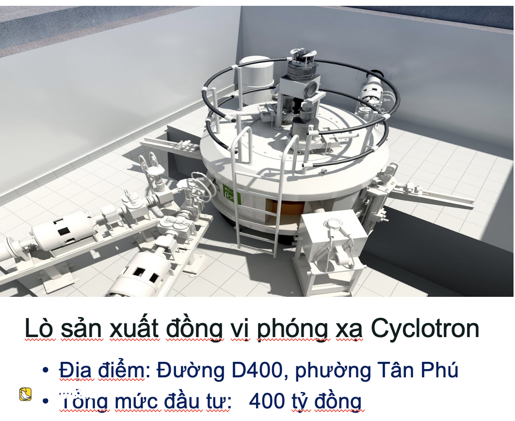PET/CT設備因缺藥閒置:胡志明市衛生局多次提議建設迴旋加速器