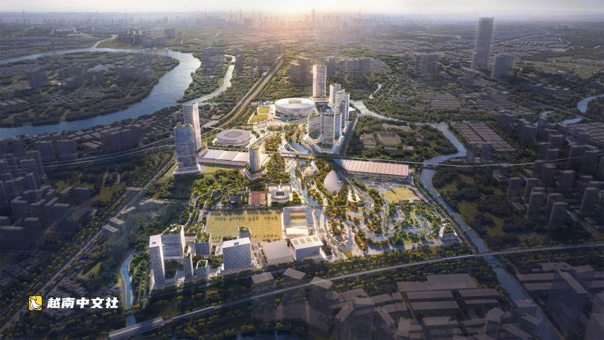 越南拉奇體育場7萬座設計登上英國建築雜誌