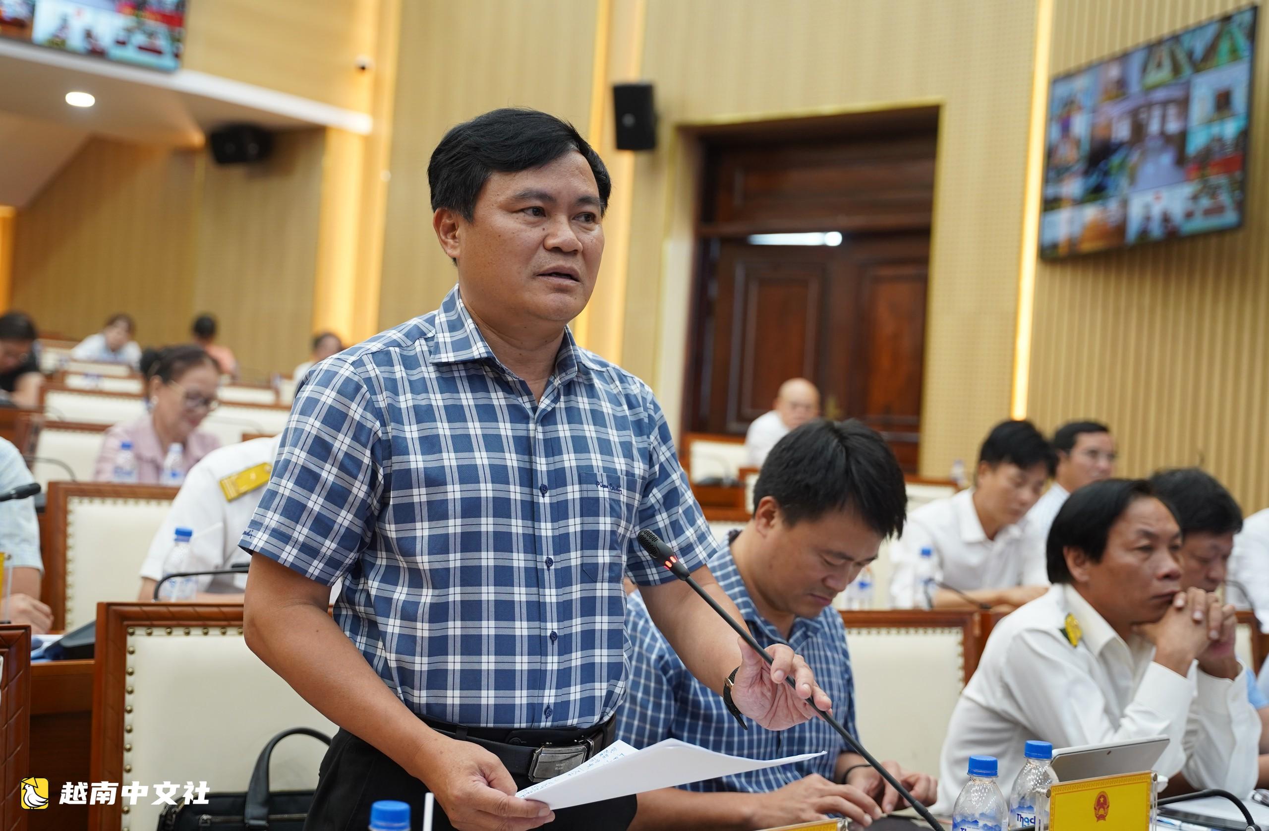 越南廣義省主席聽取企業家訴苦,敲定每項事務處理期限