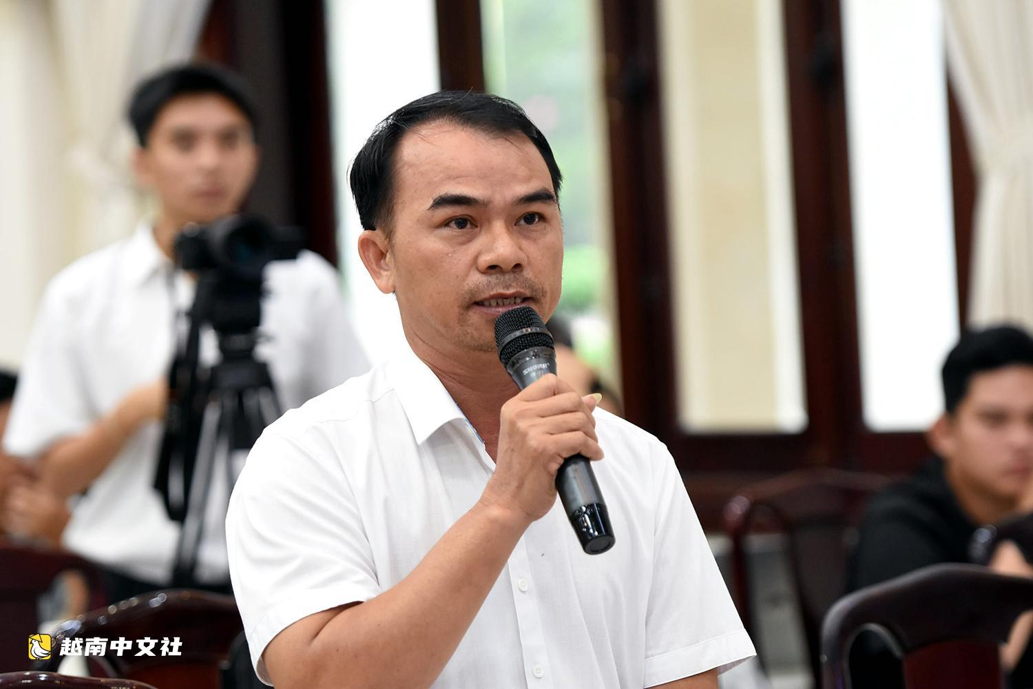 胡志明市人民議會主席武文敏:補償須依規定,民眾有意見就審查、答覆