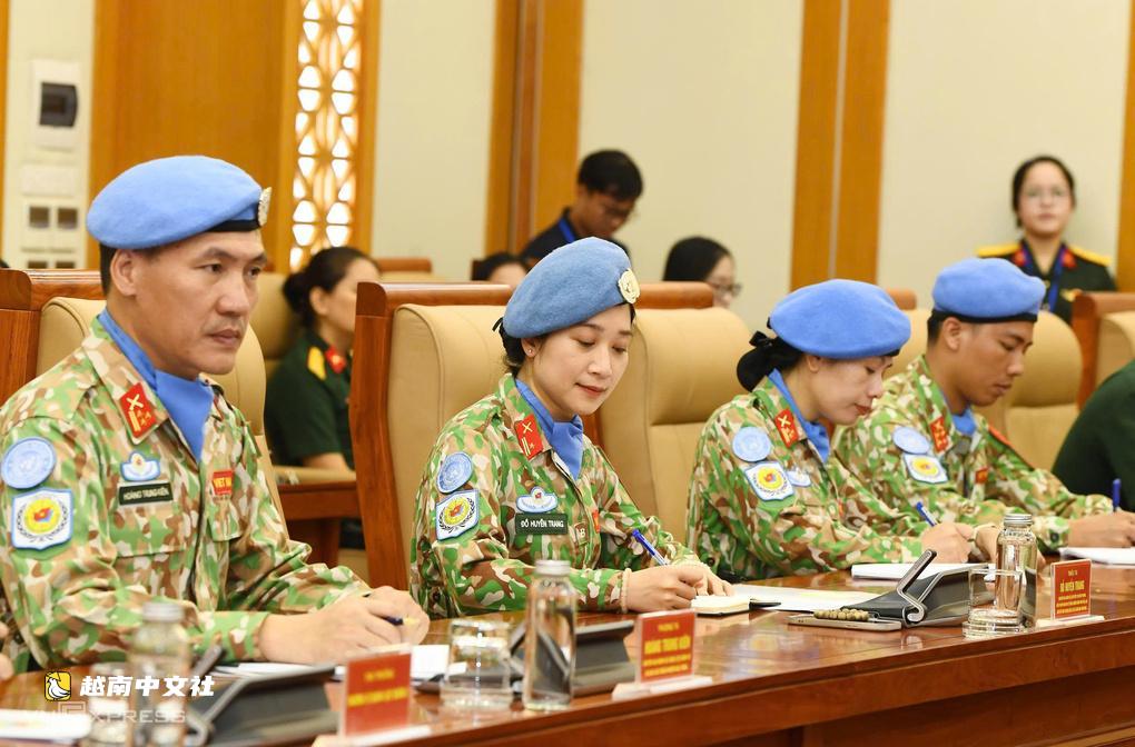 越南增派兩名軍官赴聯合國總部任職