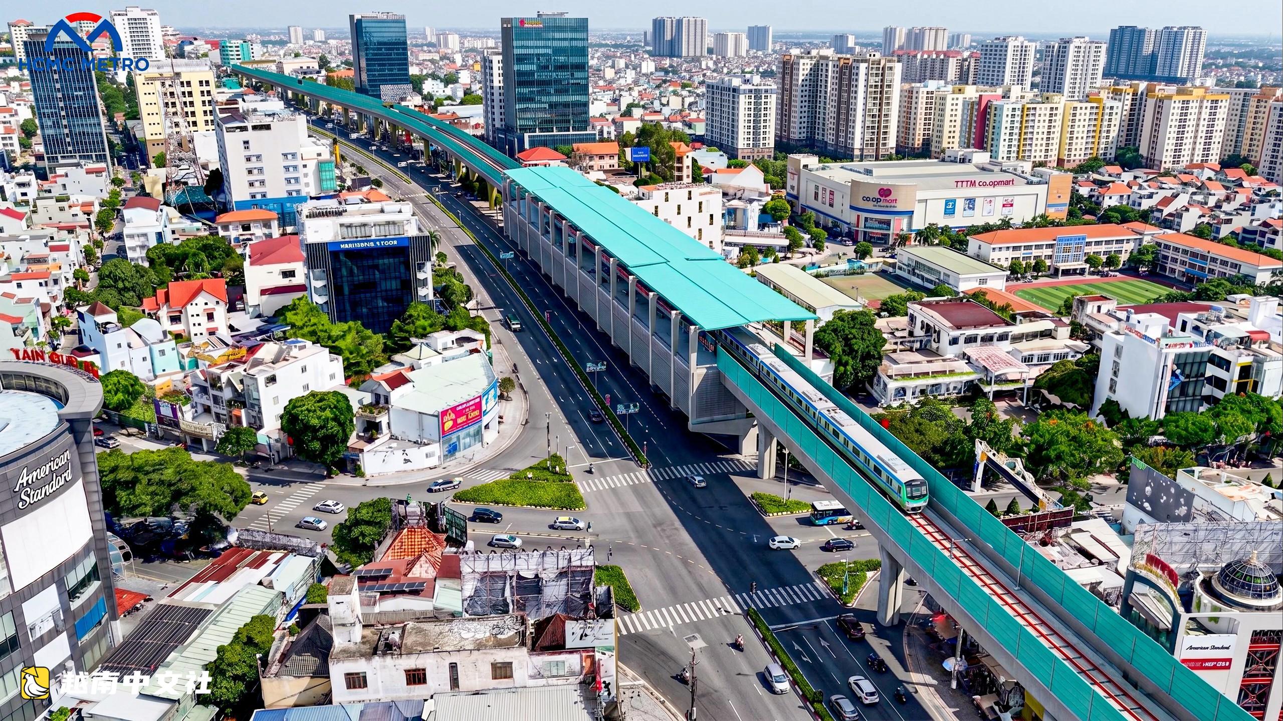 胡志明市準備再動工3條地鐵線,連接多個城市區域
