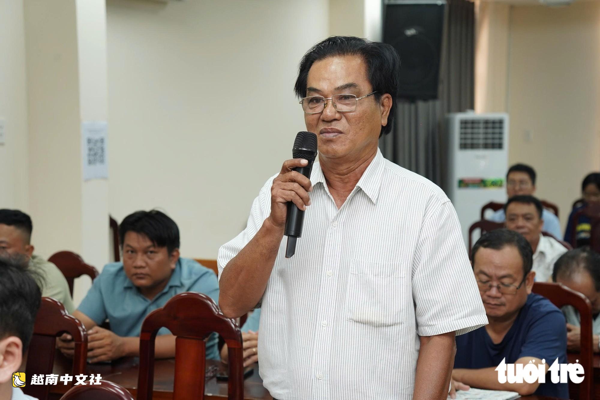 胡志明市選民建議研究防澇方案、處理侵佔路緣問題