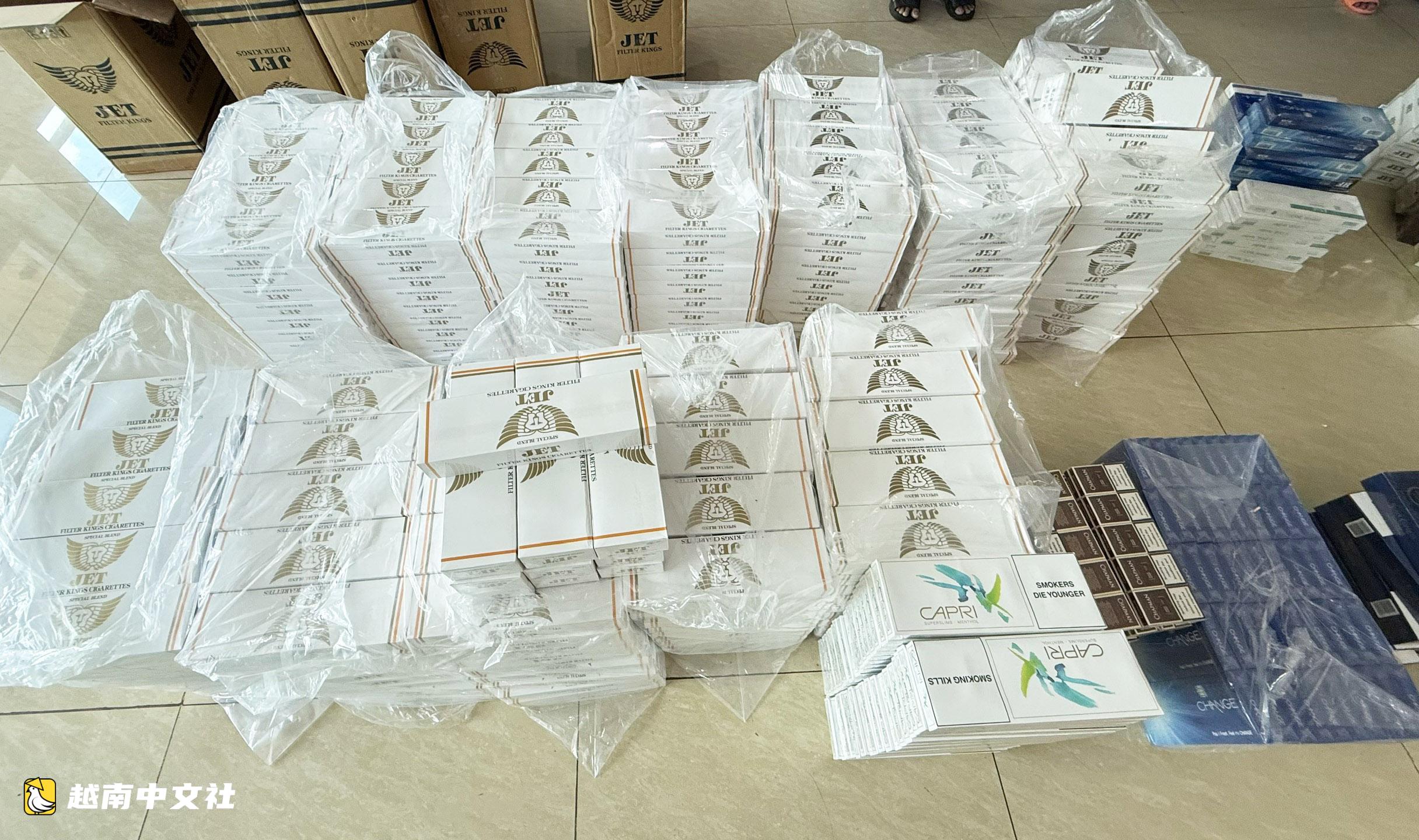 越南得樂省:購買違禁品走私香菸囤積出售,一家四口被起訴