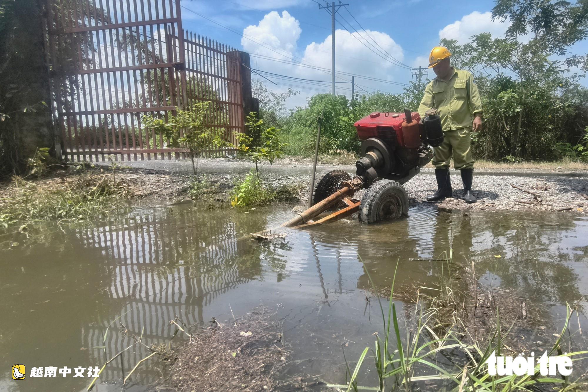 胡志明市啟用5座大型泵站應對暴雨和潮汛