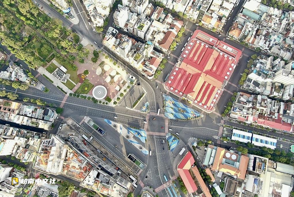 越南胡志明市濱城站部分區域將圍擋施工地鐵2號線