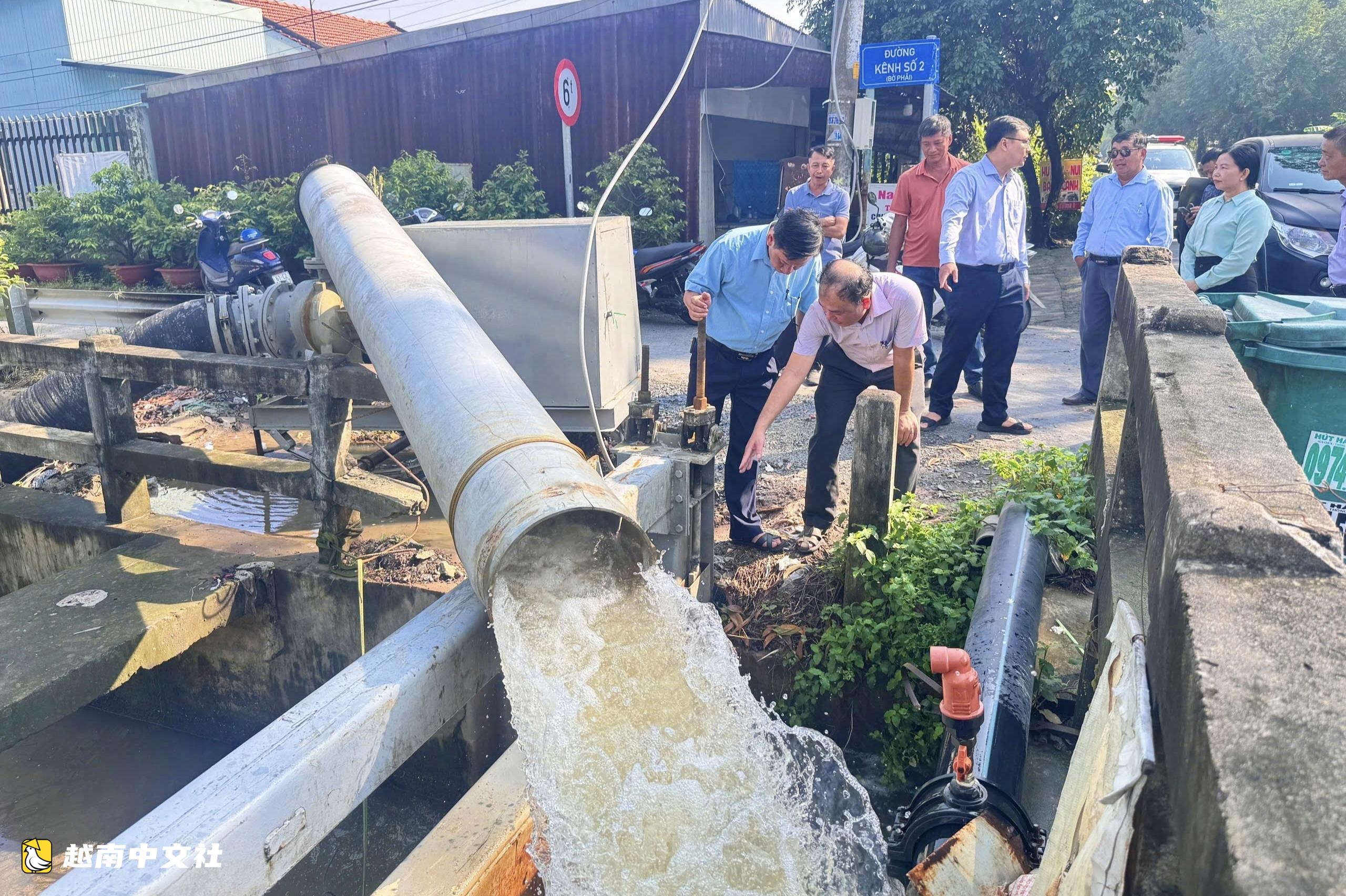 越南胡志明市平利鄉升級水利基礎設施,保護逾600公頃黃梅