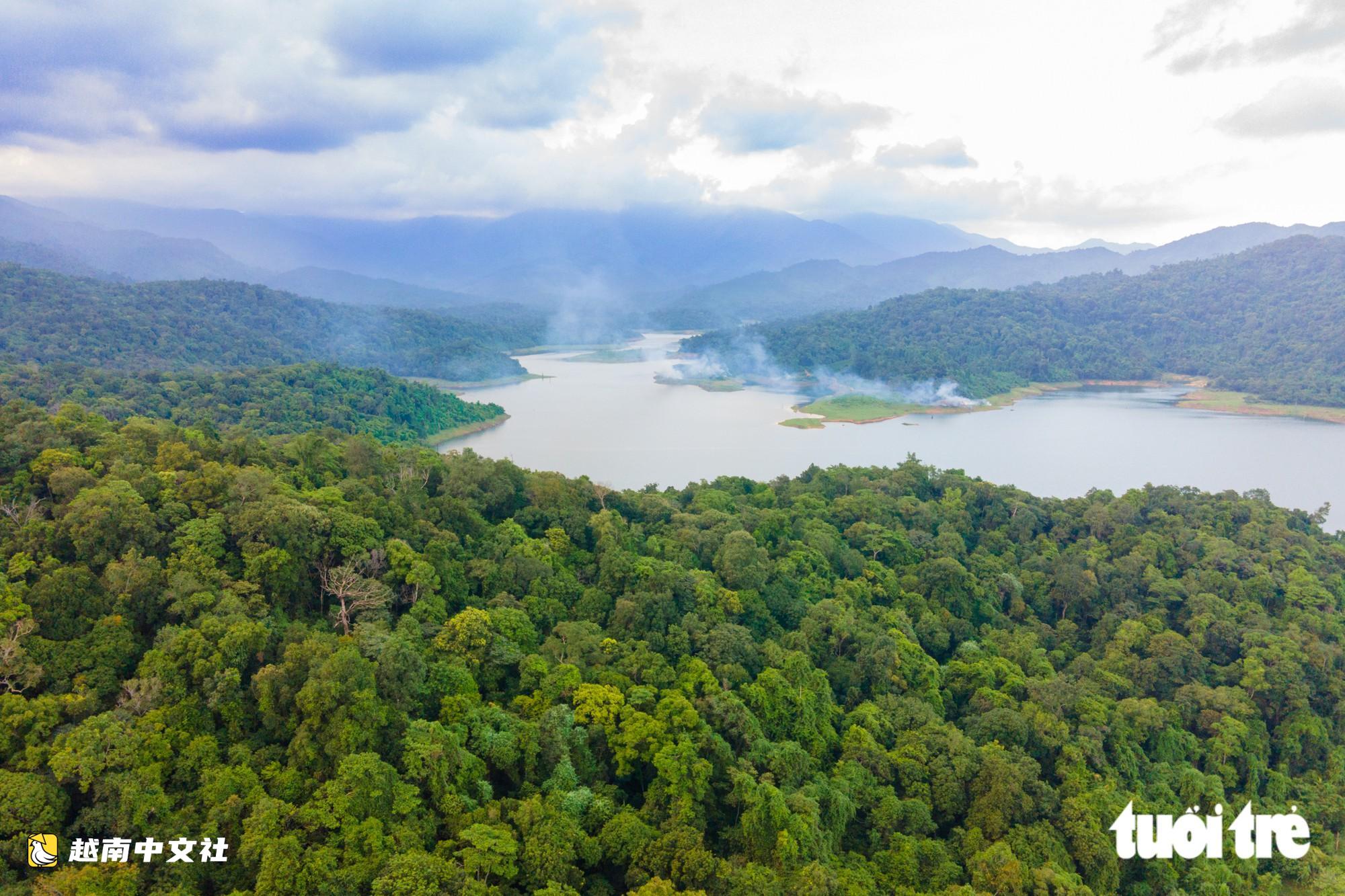 越南廣治省烏波山-塔丘湖：茫茫林海中的原始美景