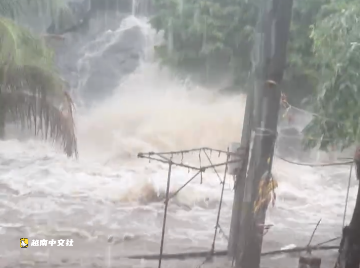 越南峴港:暴雨來襲,允許各地主動讓學生停課