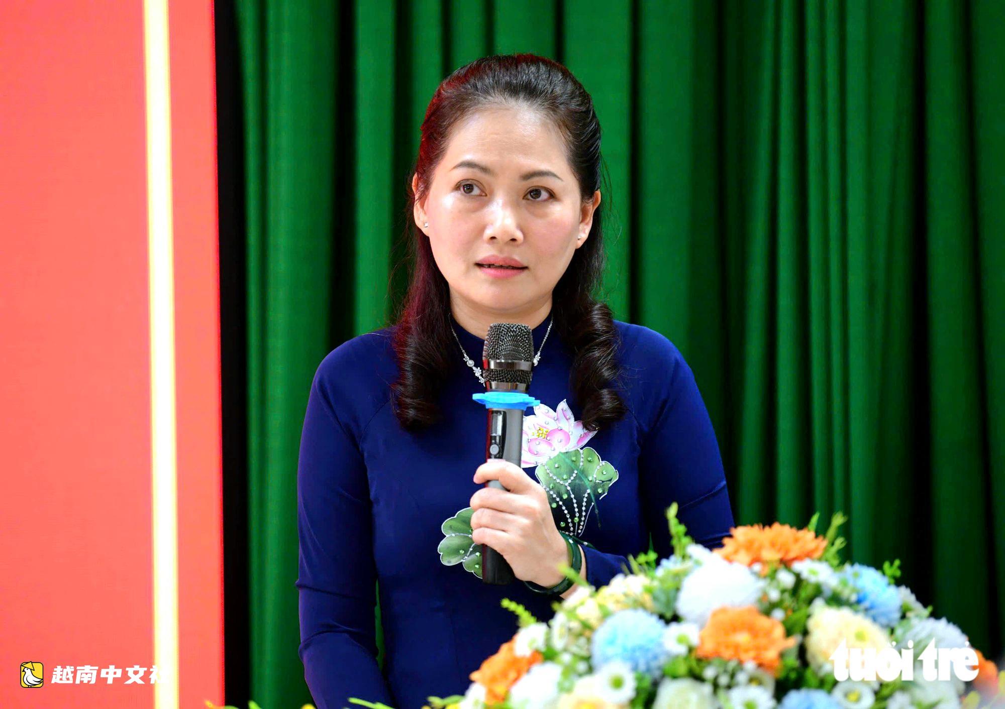 阮氏日恆女士出任胡志明市幹部學院院長