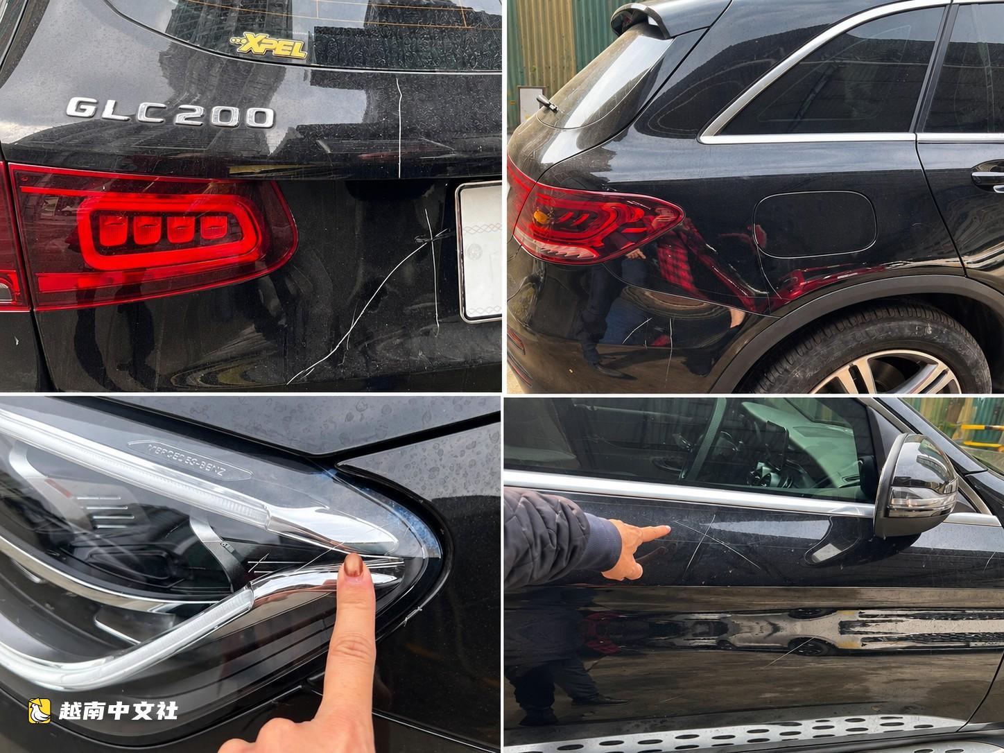 越南被刮花的奔馳車主就停在民宅門前並索賠近5億越南盾一事如何回應?