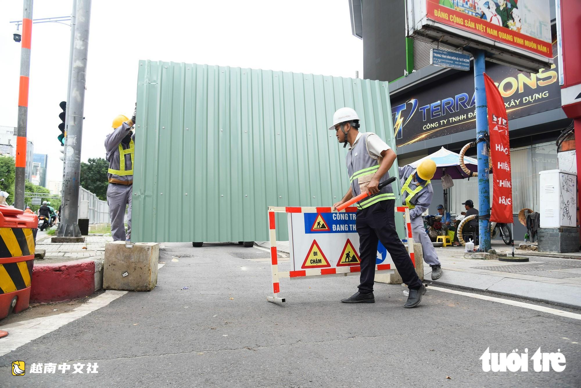 越南胡志明市阮氏明開街、八月革命街部分路段調整為單行道