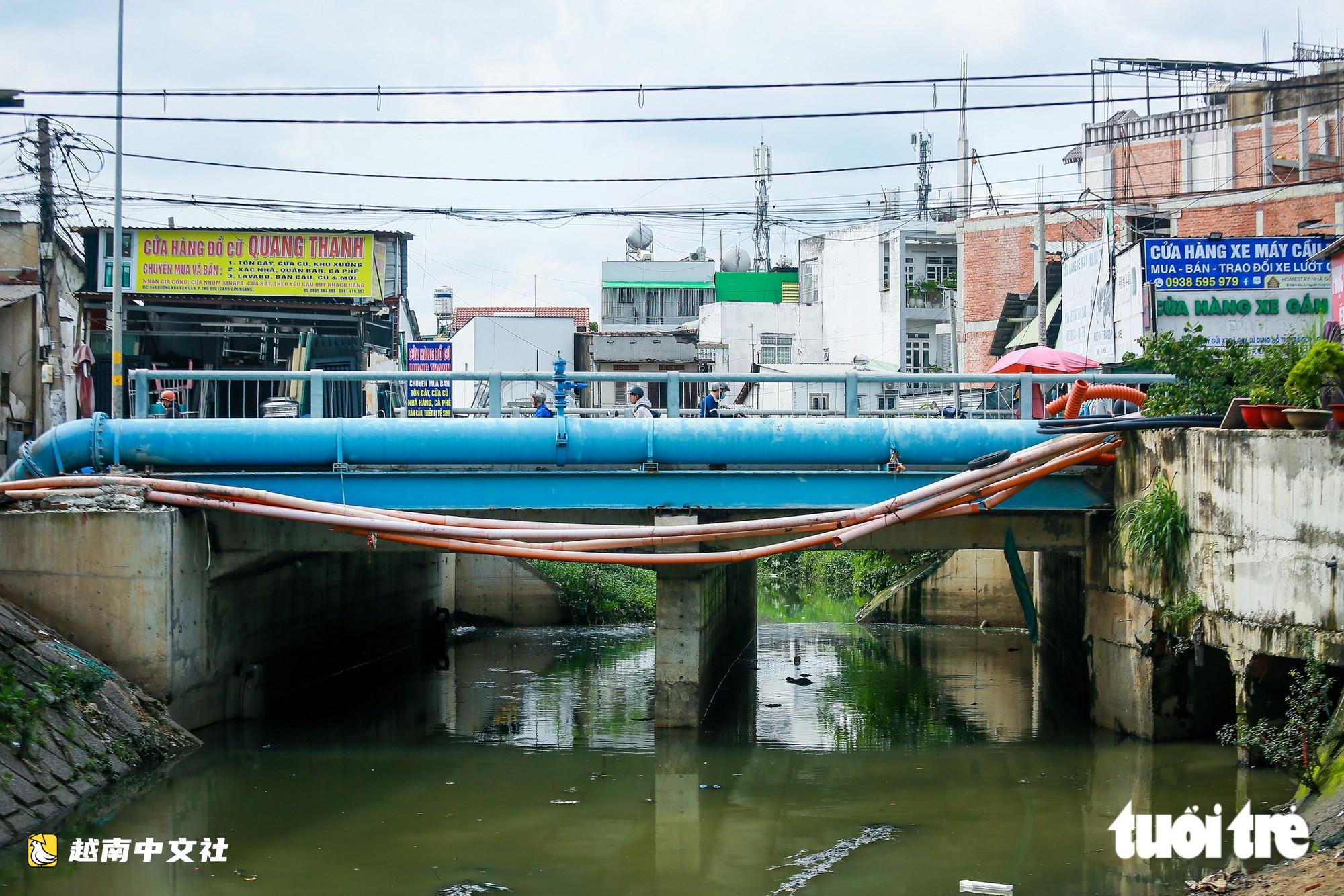 越南胡志明市守德渠沿岸居民憂心內澇