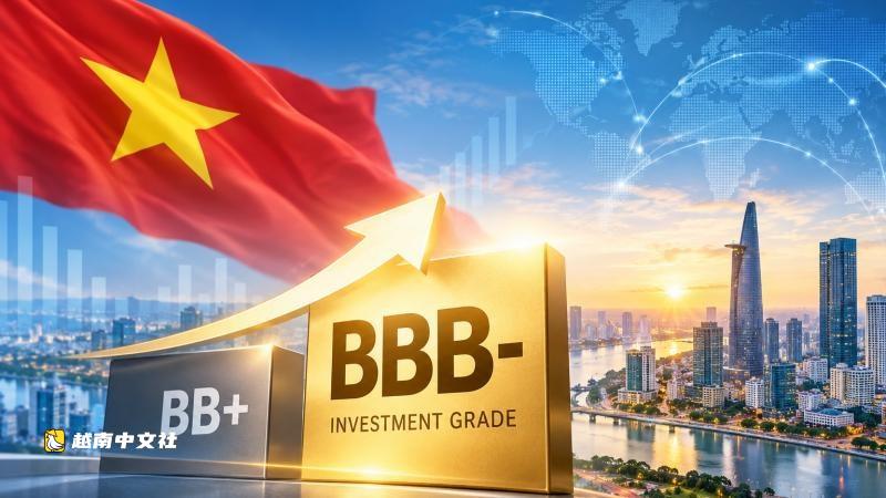 越南獲R&I評級上調至BBB，全球信用地位提升