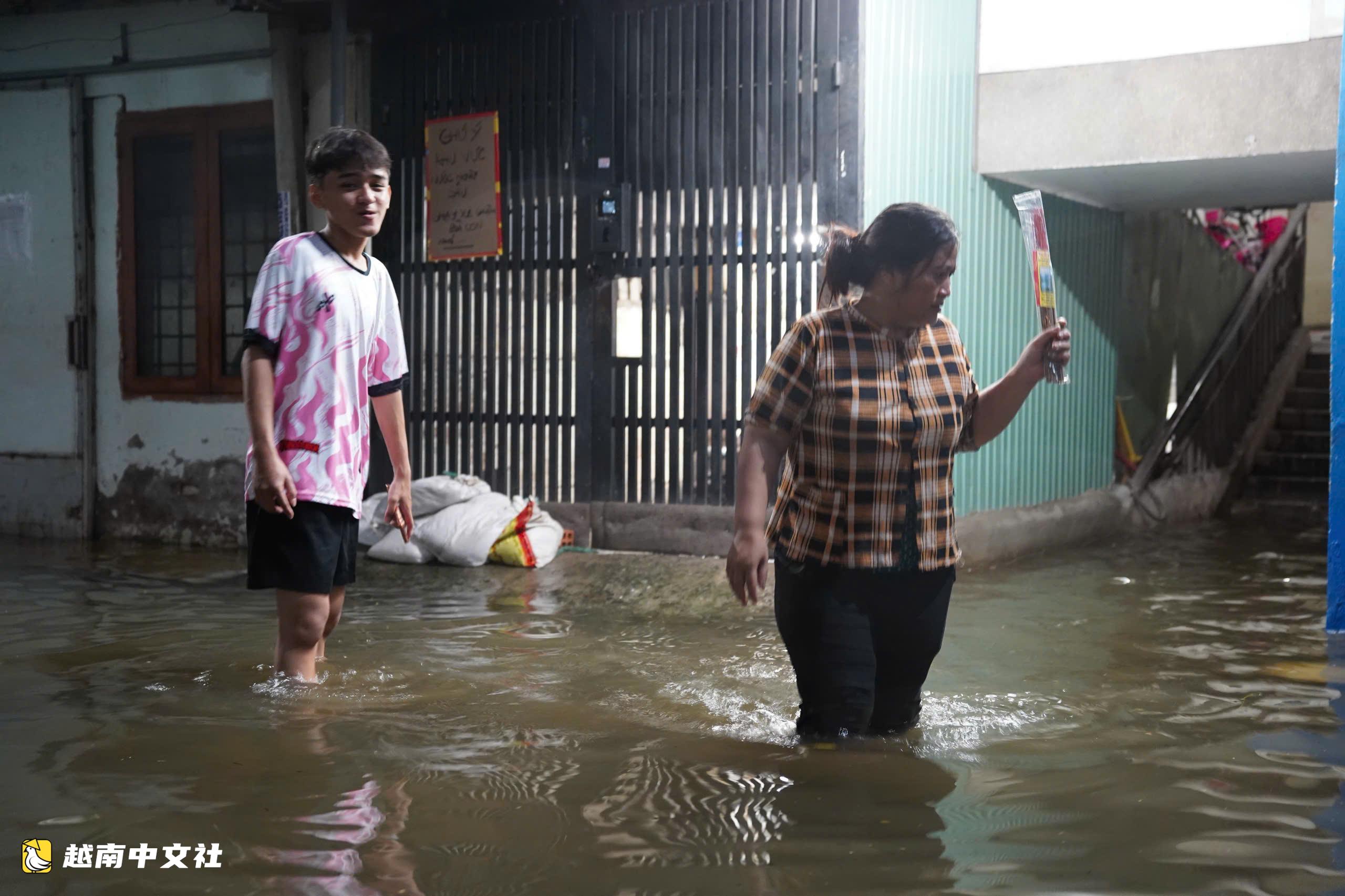 越南胡志明市多地潮水再度上漲,哪些路段需要避開?