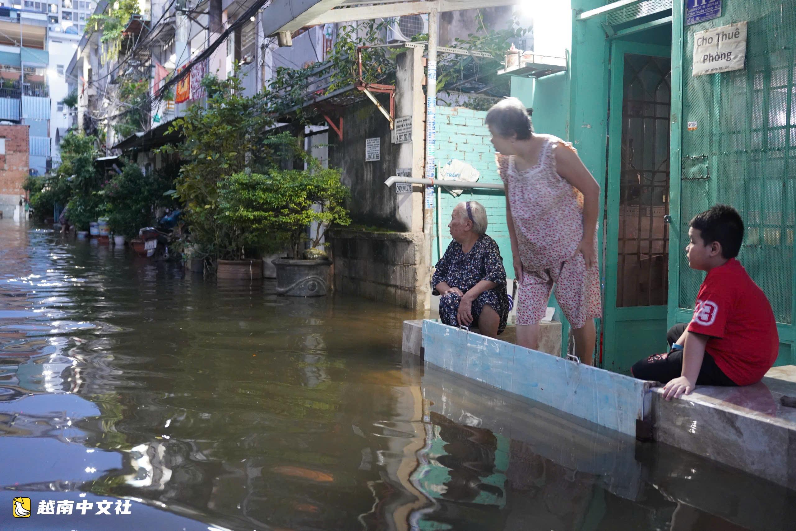 越南胡志明市多地潮水再度上漲,哪些路段需要避開?