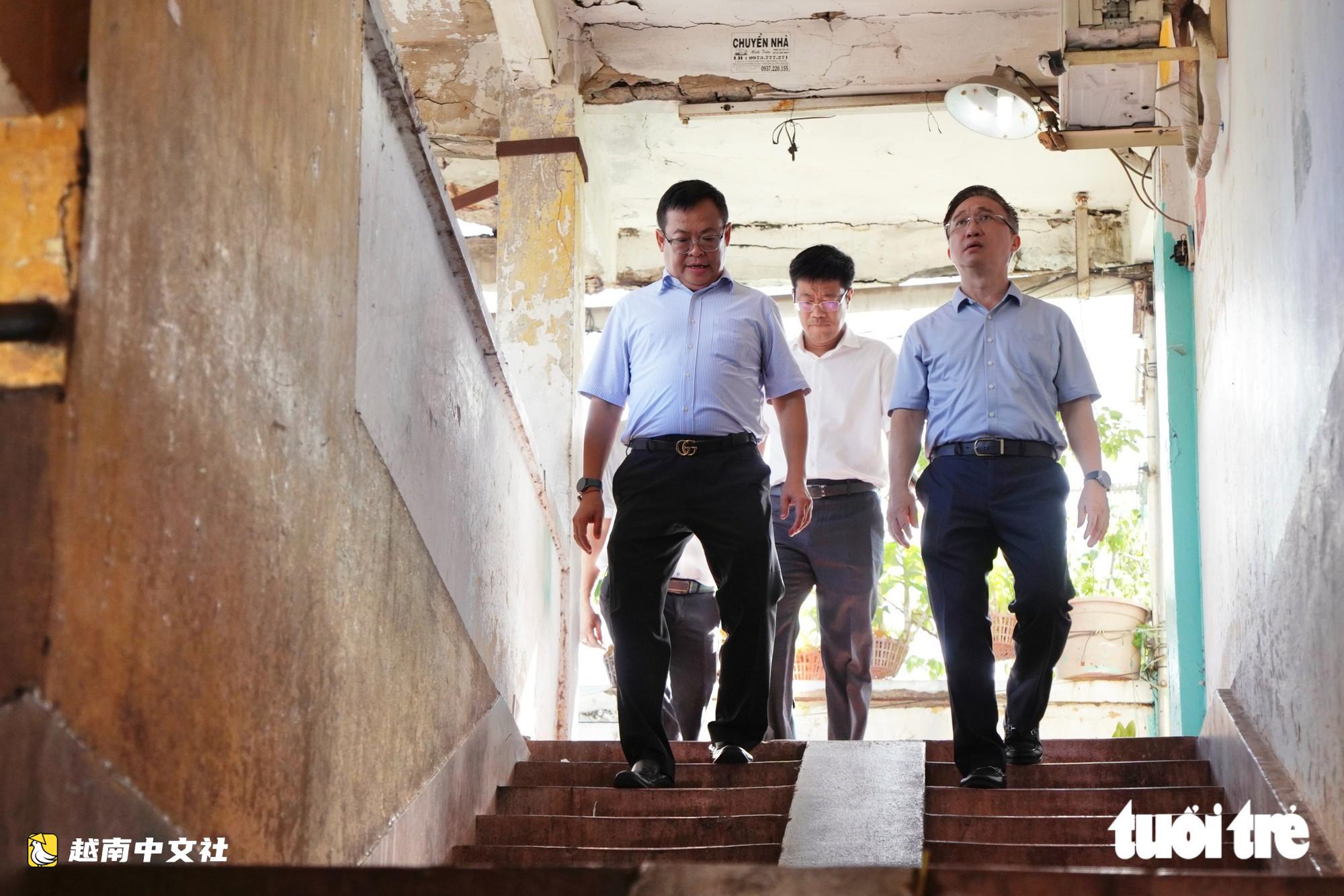 胡志明市市委副書記鄧明聰:按總體、分組推進舊公寓樓改造研究