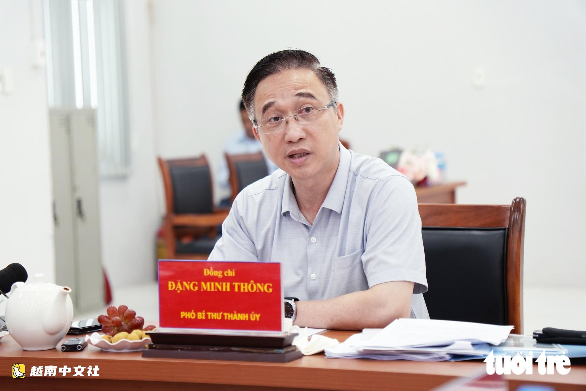 胡志明市市委副書記鄧明聰:按總體、分組推進舊公寓樓改造研究