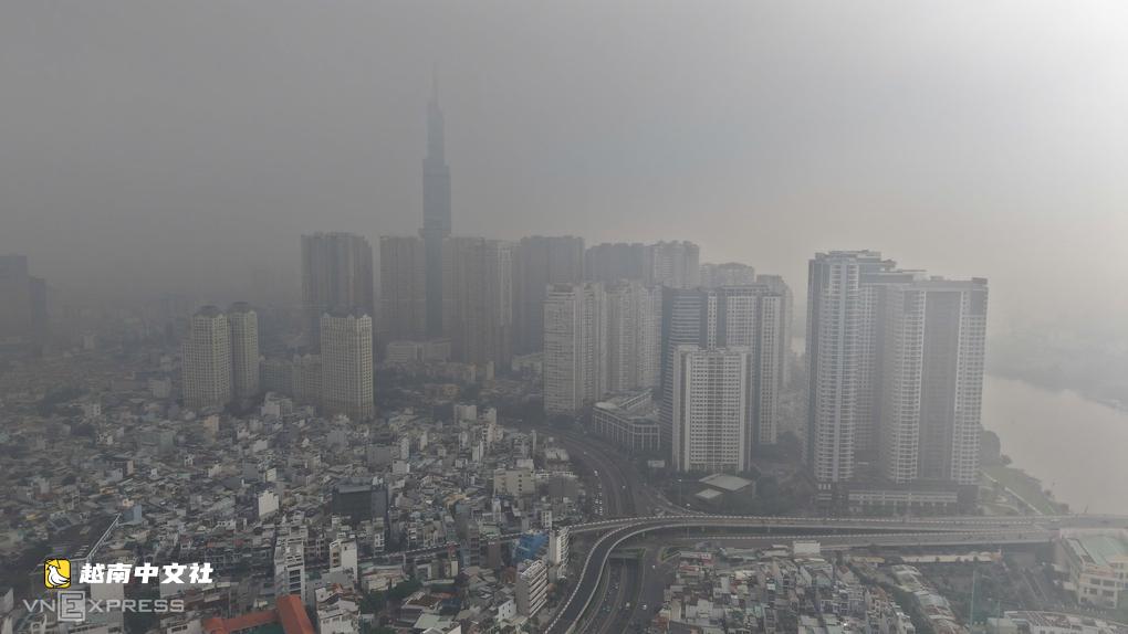 胡志明市設定目標:全年80%的天數空氣質量達到良好或中等水平