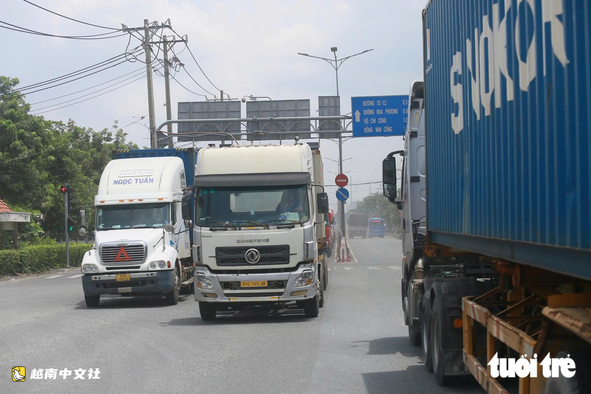 越南邊瀝-隆城高速公路使經過美水立交的牽引車減少多達20%