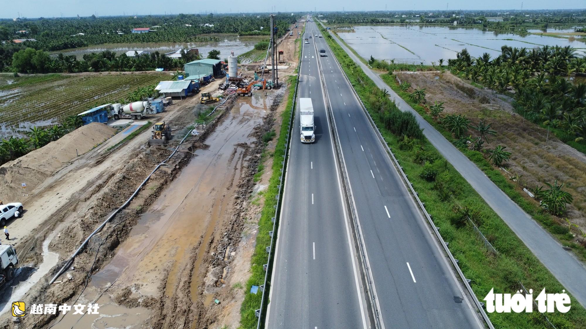 越南胡志明市-中良-美順高速公路多個承包商面臨停工風險
