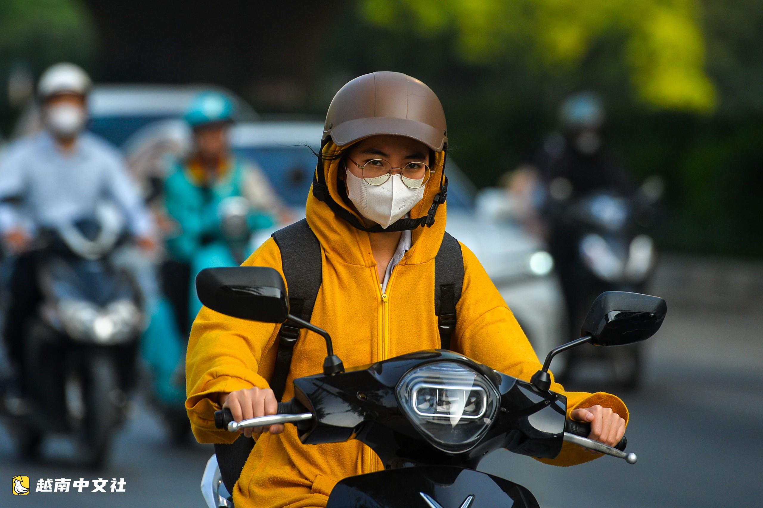 河內空氣汙染達紅色警戒,處於有害健康水平
