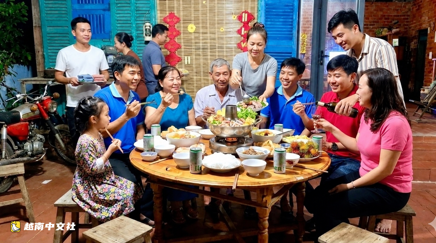 越南西部吃祭宴:那些有趣的誇讚與吐槽讓人笑翻